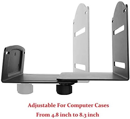 MED02 Medical Wall Mount Workstation with Folding Keyboard Tray | Large Sliding Mouse Pad | Height Adjustment Space Save Folding Design for 17"-35" Screen | Scanner Holder With CPU Wall Mount