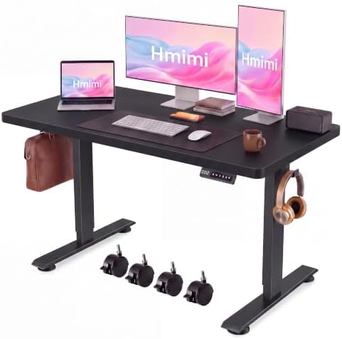 Hmimi 48'' ×24'' Height Adjustable Electric Standing Desk