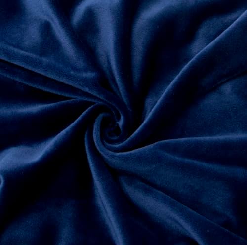 Gaming Chair Cover Set with Armrest Covers, Velvet Stretch Slipcover 1-Piece Form Fit Cover & Chair Armres Covers Included（no Chair） (Navy Blue)