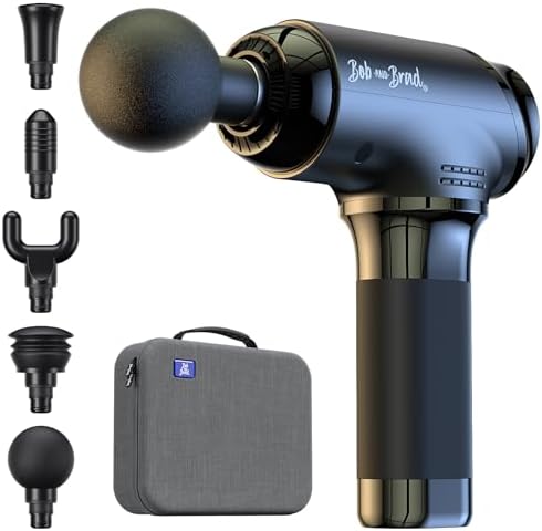 BOB and Brad T2 Massage Gun, Deep Tissue Percussion Massager for Back Legs
