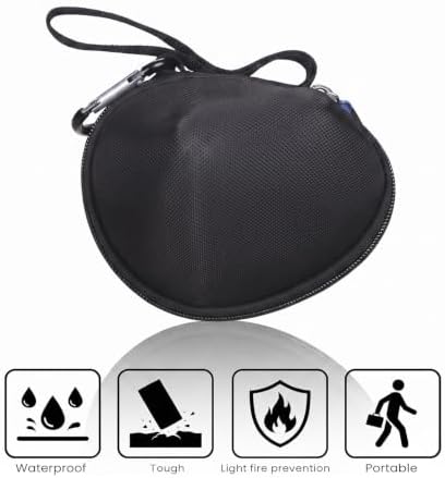 Vertical Mouse Case for Anker A7852/ TECKNET/Lekvey/Uineer A9/ Acer OMR290 Vertical Ergonomic Optical Mouse, Hard Travel Protective Carrying Storage Box (Black)