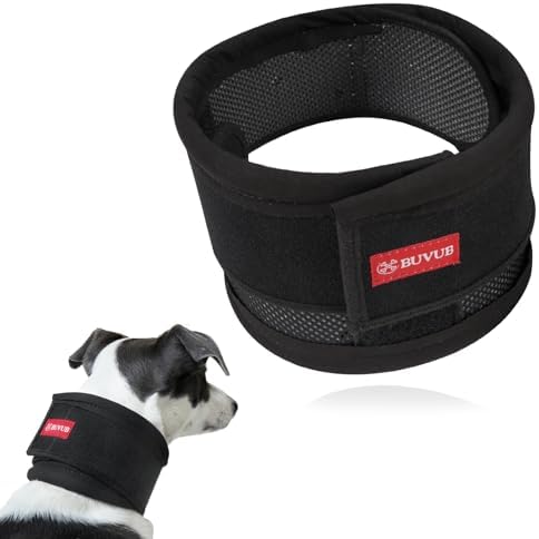 Adjustable Dog Neck Brace for Neck Pain & Injury Relief - Soft & Comfortable Support Collar for Dogs for Recovery After Surgery or Injury(Small)
