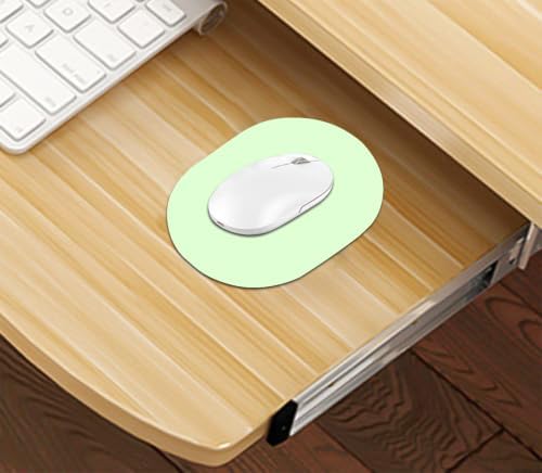 Small Mouse Pad, Mini Mouse Pad, Portable Waterproof with Anti-Slip Base, Green 5.5x7 Inch