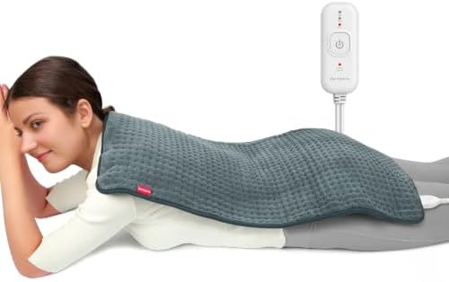 Comfytemp Extra Large Heating Pad for Back & Period, 33"x17" Electric Throw