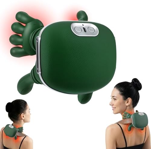 Neck Massager with Heat, Relieves Muscle Stiffness & Fatigue