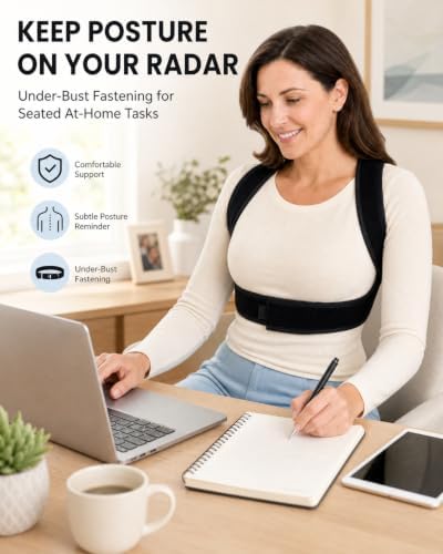 At-Home Women's Posture Corrector for Desk Work and Daily Chores