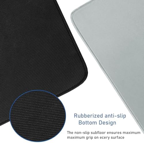 Large Extended Gaming Mouse Pad with Stitched Edges 47.3 X 23.6 in