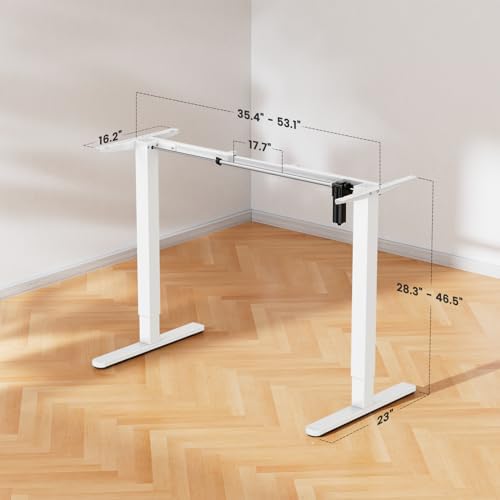 ErGear Electric Standing Desk Legs for 39.4-63.3 inch Desktops, 176 lbs