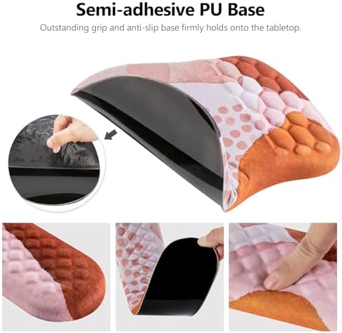 Ergonomic Mouse Pad & Keyboard Wrist Rest Set, Memory Foam