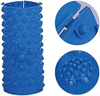 Foot Massage Mat Massage Pad Acupressure Mat Bathroom Mat Yoga Mat Outdoor Game 2 PCS (Blue)