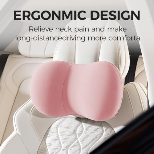 BABUR Car Headrest Pillow, Car Neck Pillow for Pain Relief While Driving