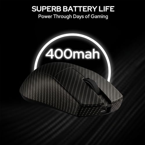 Redragon M916 Wireless 49G Ultra-Light Gaming Mouse 45K DPI Remapping Keys