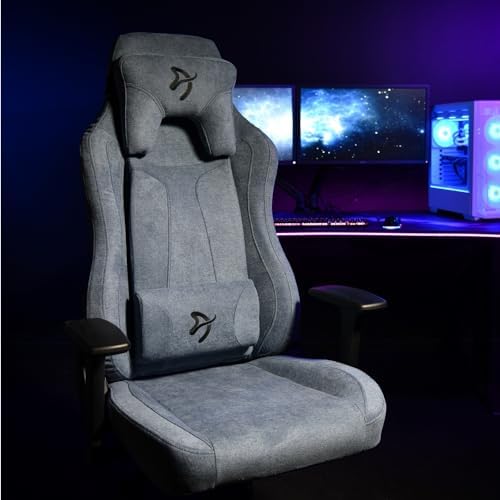 Arozzi Vernazza Gaming Chair Soft Fabric Blue