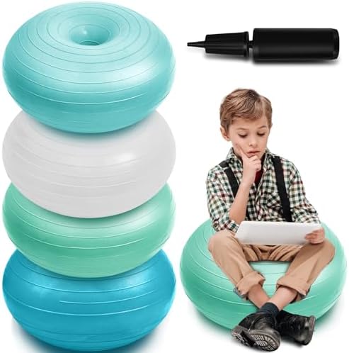 Lewtemi 4 Pcs Flexible Seating for Classroom Elementary 20'', Trendy Color