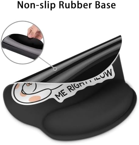 Britimes Ergonomic Mouse Pad with Wrist Support, Cat Cute
