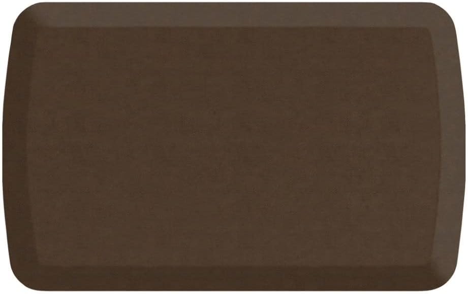 GelPro Basics Anti-Fatigue Kitchen Comfort Mat - 20" x 32" (Vintage Leather Rustic Brown)