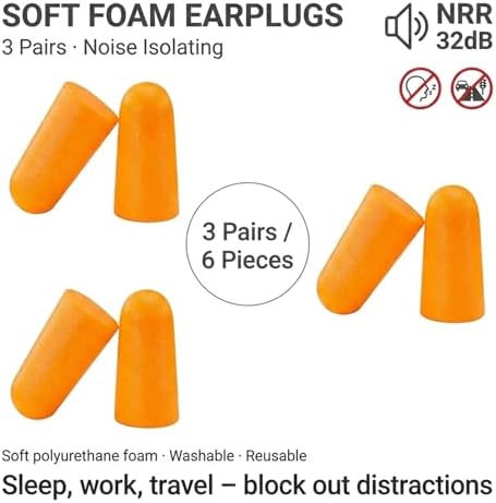 Stress Relief Nap Kit - Neck Stretcher - Sleep Eye Mask - Foam Earplugs