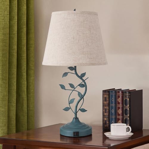 Kakanuo Touch Lamps for Nightstand, Bedside Lamp for Bedroom, Rustic Lamp