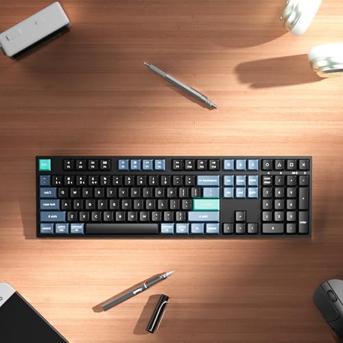 Keychron B36 Full-Size Wireless Keyboard with Numeric Keypad, Black
