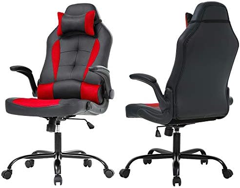 Meet perfect Ergonomic Gaming Chair with Lumbar Support, Red