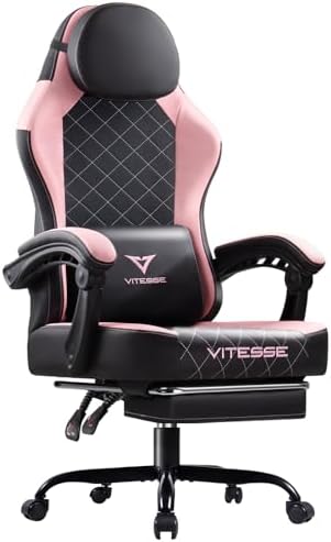 PUKAMI Ergonomic Gaming Chair for Adults