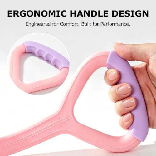 Figure 8 Resistance Band with Handles, Elastic Bands for Working Out,Arm,Back,Shoulder Training Elastic Ropes