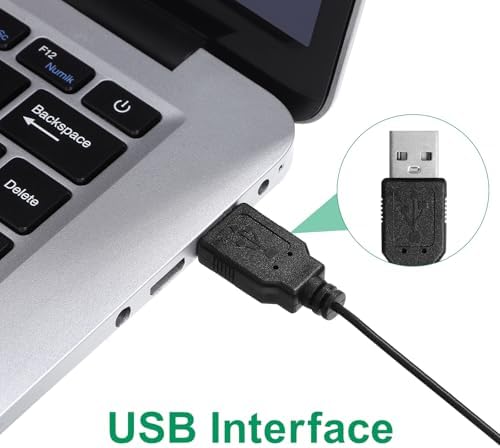 Mobestech Portable Mini 4D Trackball USB Wired Handheld Ergonomic with Thumb- Scroll for Laptop and Desktop Computer