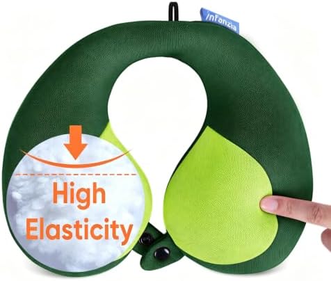 INFANZIA Kids Travel Neck Pillow for Ages 3 Years and up, for CarSeat Plane