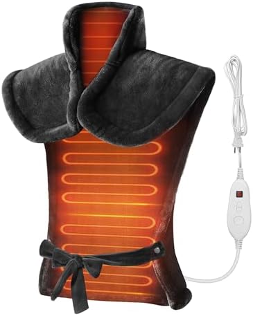 Snailax Heating Pad for Neck & Shoulders and Back, FSA Eligible, 24 x 33