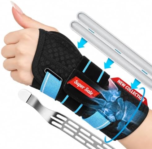 FENGJIDA Carpal Tunnel Wrist Brace for Night Sleep,Work,Typing Support