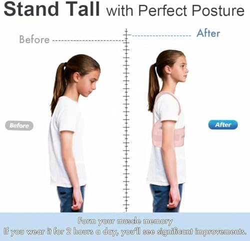 Kids Back Brace Posture Corrector for Boys Girls Teen Youth Children