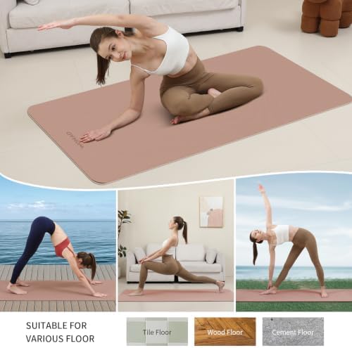 8mm Thick Yoga Mat Non Slip for Women Men