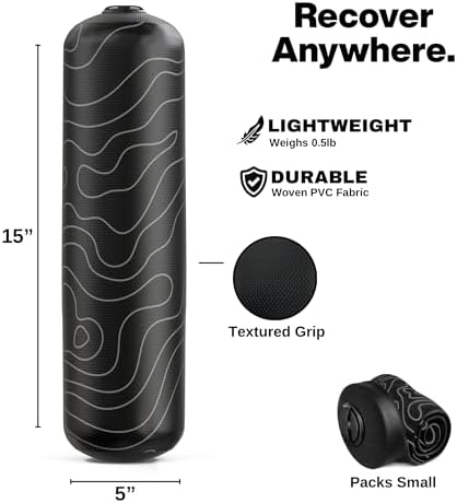 Inflatable Travel Foam Roller for Muscle Recovery and Mobility