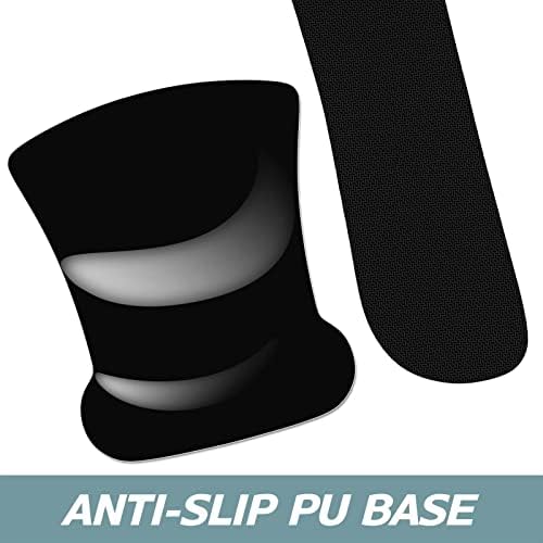 ITNRSIIET Mouse Pad Wrist Support Keyboard Wrist Rest Pad Ergonomic Mousepad Non-Slip Memory Foam Keyboard Pad Easy Typing Pain Relief Perfect for PC Laptop Gaming Office, Modern Abstract Style
