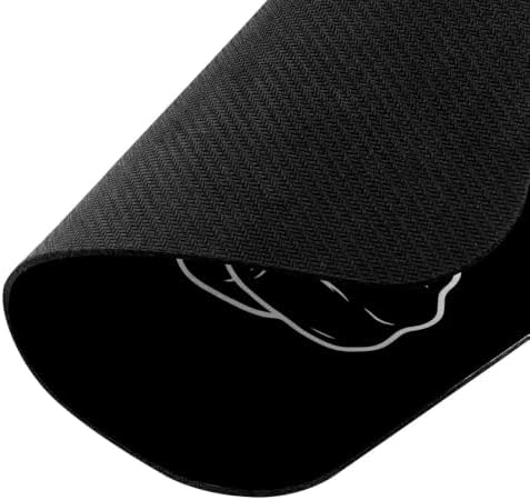 WIRESTER Non-Slip Rectangle Mousepad, Middle Finger Mouse Pad for Home, Office and Gaming Desk
