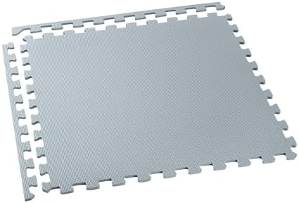 We Sell Mats 3/8" Thick Multipurpose EVA Foam Exercise Floor Mat, Interlocking Tiles, Anti-Fatigue for Home or Gym