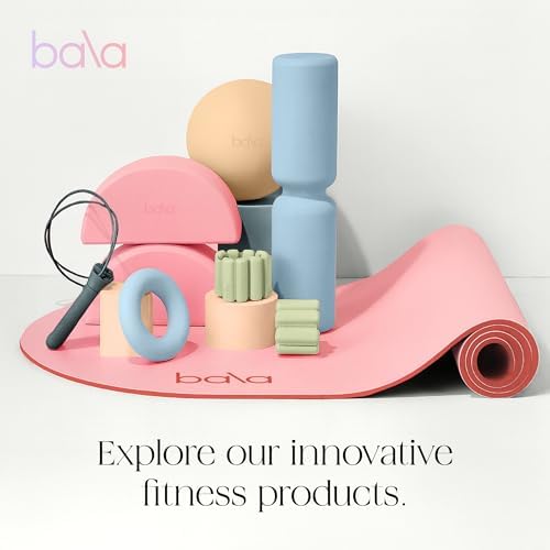 Bala Yoga Mat for Home Gym, Non-Slip Exercise Mat for Home Yoga