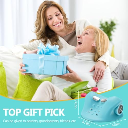 Neck Massager Pillows Cervical Device: Neckline 4-in-1 Massager with Heat Vibration 3 Level Adjustable - Portable Cervical Traction Device for Pain Relief and Muscle Relaxation at Home, Car, Office
