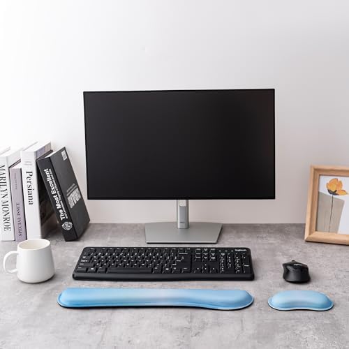 Keyboard Wrist Rest,Ergonomic Wrist Support for Keyboard,Gradient Blue