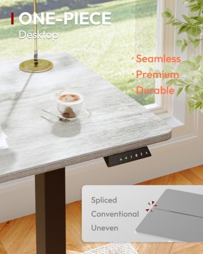 SANODESK 1'' Thick One-Piece 60 x 24'' Height Adjustable Standing Desk