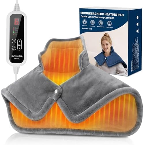 Heating Pads for Neck and Shoulders and Back, Neck Heating Pad
