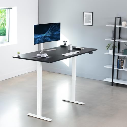 VIVO Black 71 x 36 in Standing Desk, DESK-KIT-E2W7B-36