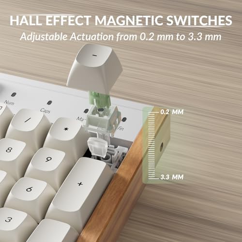 Keychron K10 HE Full-Size Hall Effect Keyboard Wireless, Rapid Trigger