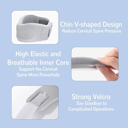 Neck Brace,Neck Braces for Neck Pain and Support,Soft Cervical Collar