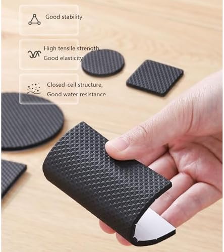 Shock Absorbing EVA Pads, Enhances Grip Stability, B