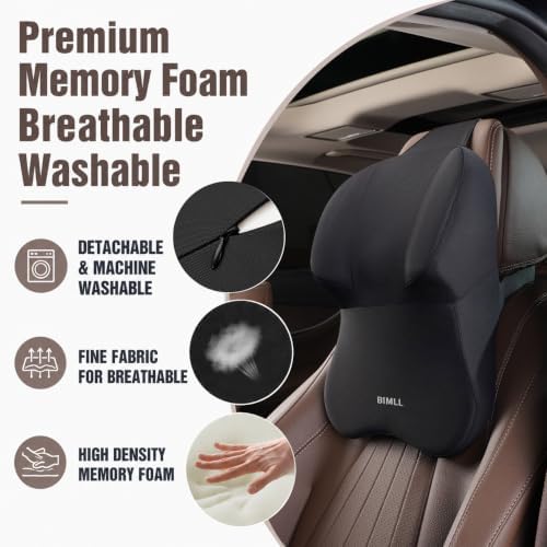 Car Headrest, Memory Foam Car Neck Pillow for Car Truck SUV RV ﻿