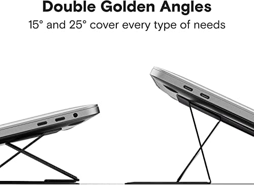 MOFT Adhesive Laptop Stand, Foldable &Portable Laptop Riser for Mobile Work