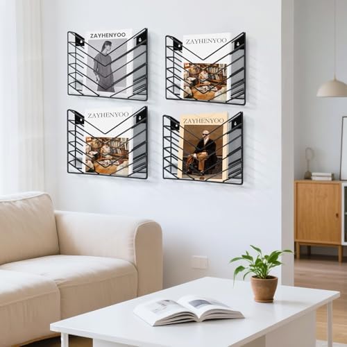 Wall Mounted Magazine Rack, Wall Mounted File Organizer