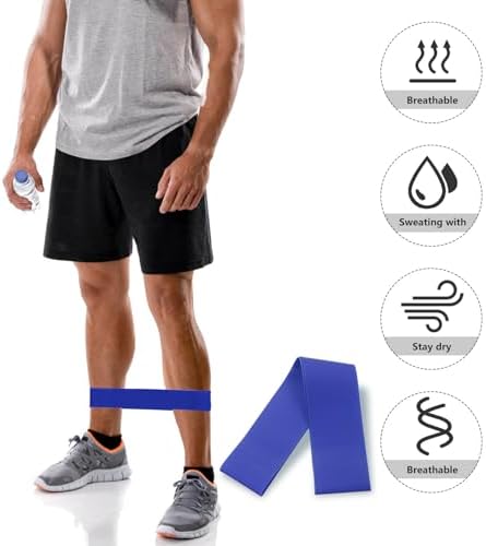 Children's Latex Resistance Band Set 2Pcs Adjustable Length for Fitness