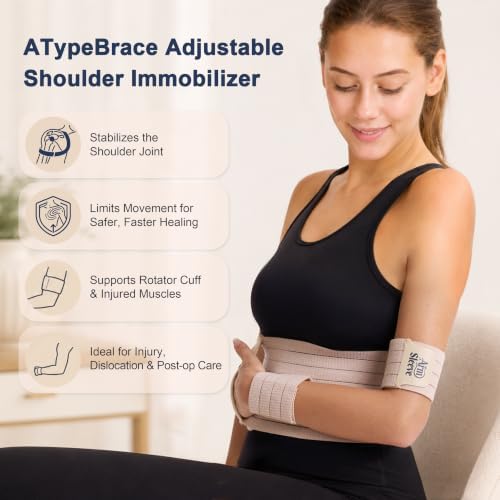 Adjustable Ultra-Thin Arm Sling&Shoulder Immobilizer